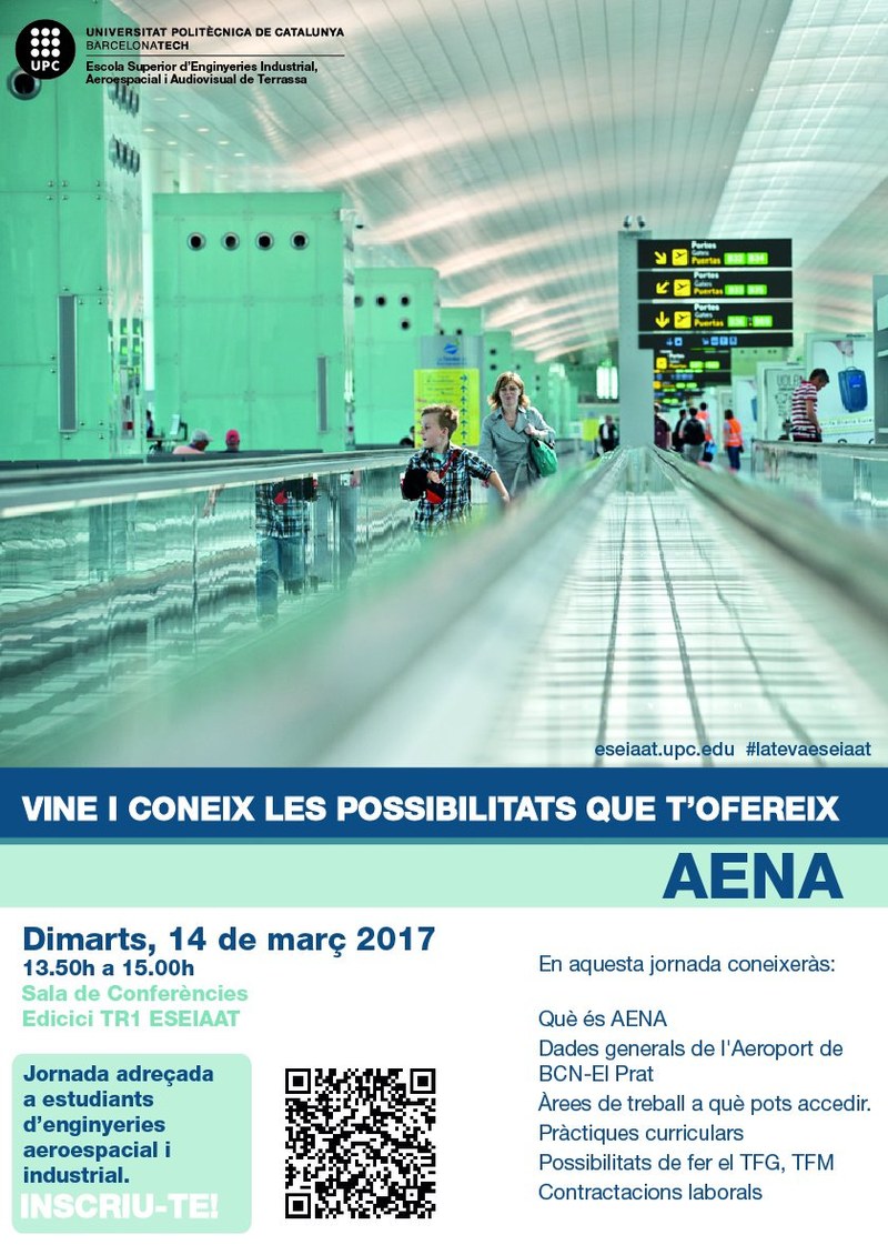 AENA a l'ESEIAAT UPC