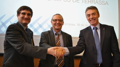 Es commemoren 10 anys de la creació de l’ESEIAAT, sorgida de la fusió de les dues escoles d’enginyeria de la UPC al Campus de Terrassa