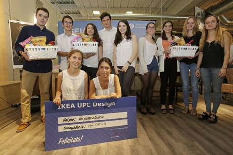 El projecte GRÖN guanya el 1er Concurs IKEA-UPC Design