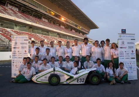 UPCecoRacing de l’ESEIAAT, el millor equip espanyol de la Formula Student