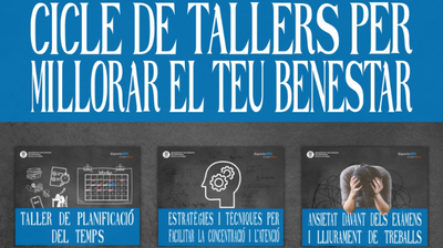 Cicle de tallers a l'ESEIAAT de la UPC per millorar el benestar emocional
