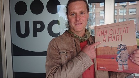 El professor Miquel Sureda de l’ESEIAAT de la UPC signa per Sant Jordi el llibre “Una ciutat a Mart”