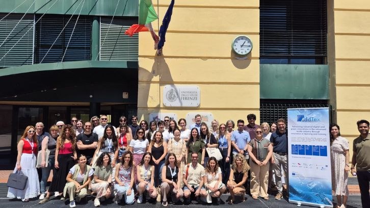 Estudiants del Màster Universitari en Disseny i Tecnologia Tèxtil de l’ESEIAAT participen a una escola d'estiu sobre tèxtils sostenibles i funcionals al Pol Universitari de Prato, Itàlia