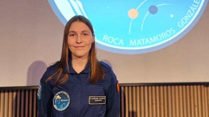 Helena Àrias, de L'ESEIAAT, astronauta de la missió Hypatia