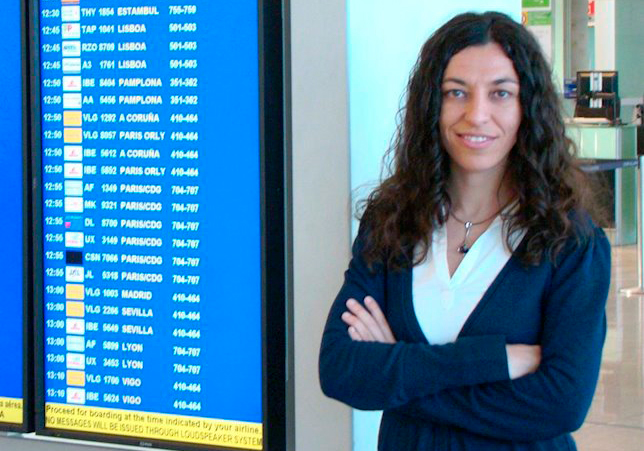 La directora de l’Aeroport de Barcelona, Sònia Corrochano. Foto: AENA