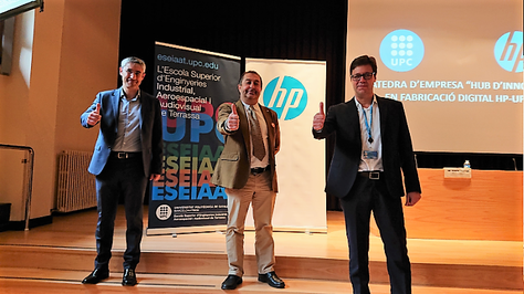 La UPC i HP creen a l’ESEIAAT la Càtedra d’empresa ‘Hub d’Innovació en Fabricació Digital HP-UPC’