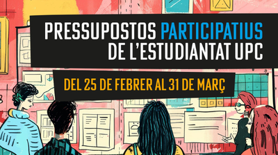 L’estudiantat de la UPC podrà proposar i votar projectes de millora en els campus i s’hi destinaran 103.000 euros