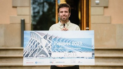 Roger Arnau, de l’ESEIAAT de la UPC, guanya l’Explorer 2023 amb un coixí adaptable imprès en 3D per prevenir llagues