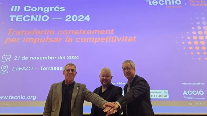 Terrassa acull el III Congrés TECNIO, tot un referent en la transferència de coneixement a Catalunya