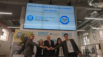 TÜV SÜD i la UPC creen a l’ESEIAAT una càtedra d’empresa en sostenibilitat