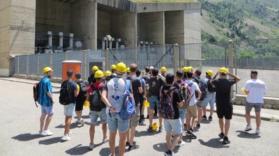 Visita tècnica a la Vall Fosca de l'alumnat del Grau en Enginyeria Elèctrica