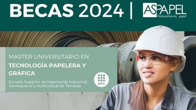 La Industria Papelera Española sigue invirtiendo en los estudios en Ingeniería Papelera de la ESEIAAT - UPC